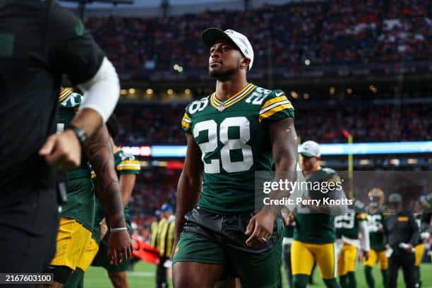 Green Bay Packers backup running back, AJ Dillon