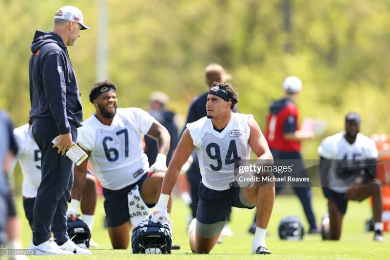 Chicago Bears Austin Booker NFL Draft