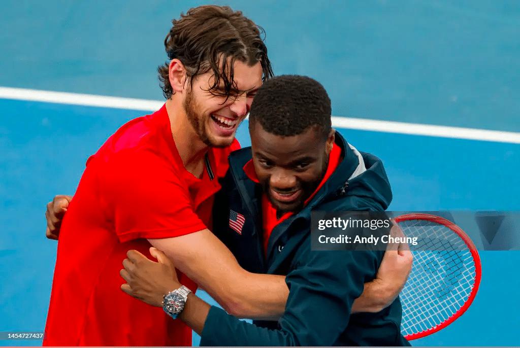 2023 United Cup - Sydney: Day 10 - Tiafoe and Fritz