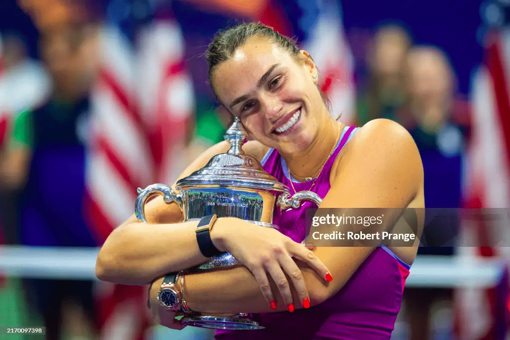 2024 US Open Champion Aryna Sabalenka