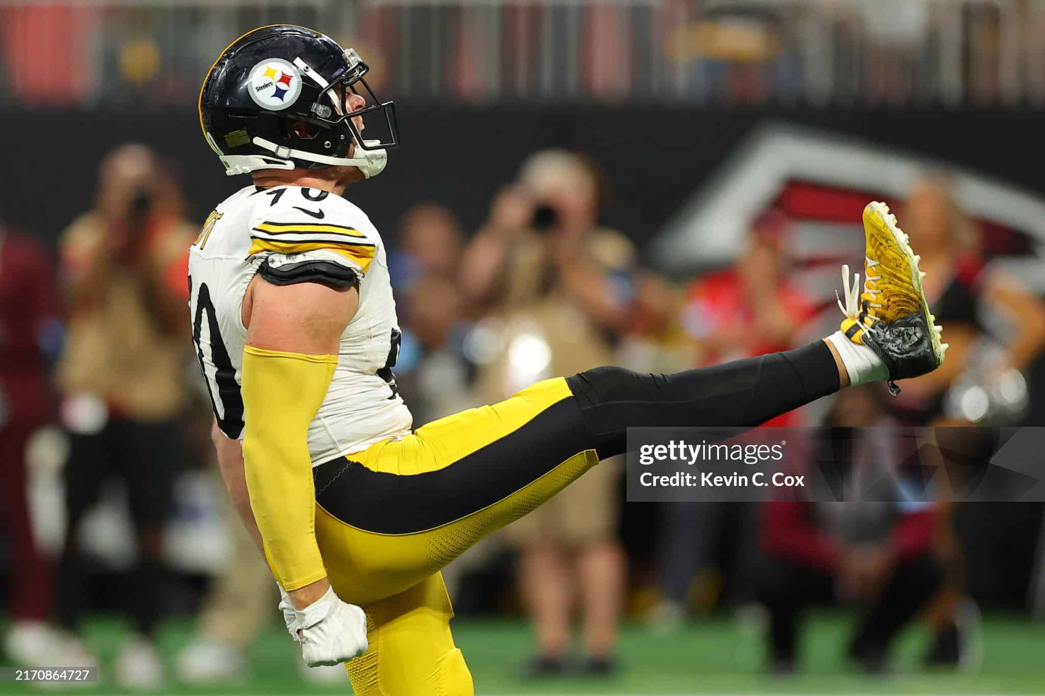 Pittsburgh Steelers TJ Watt wreck