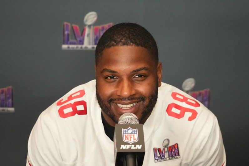 Javon Hargrave of the San Francisco 49ers