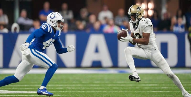 Michael Thomas against the Philadelphia Eagles