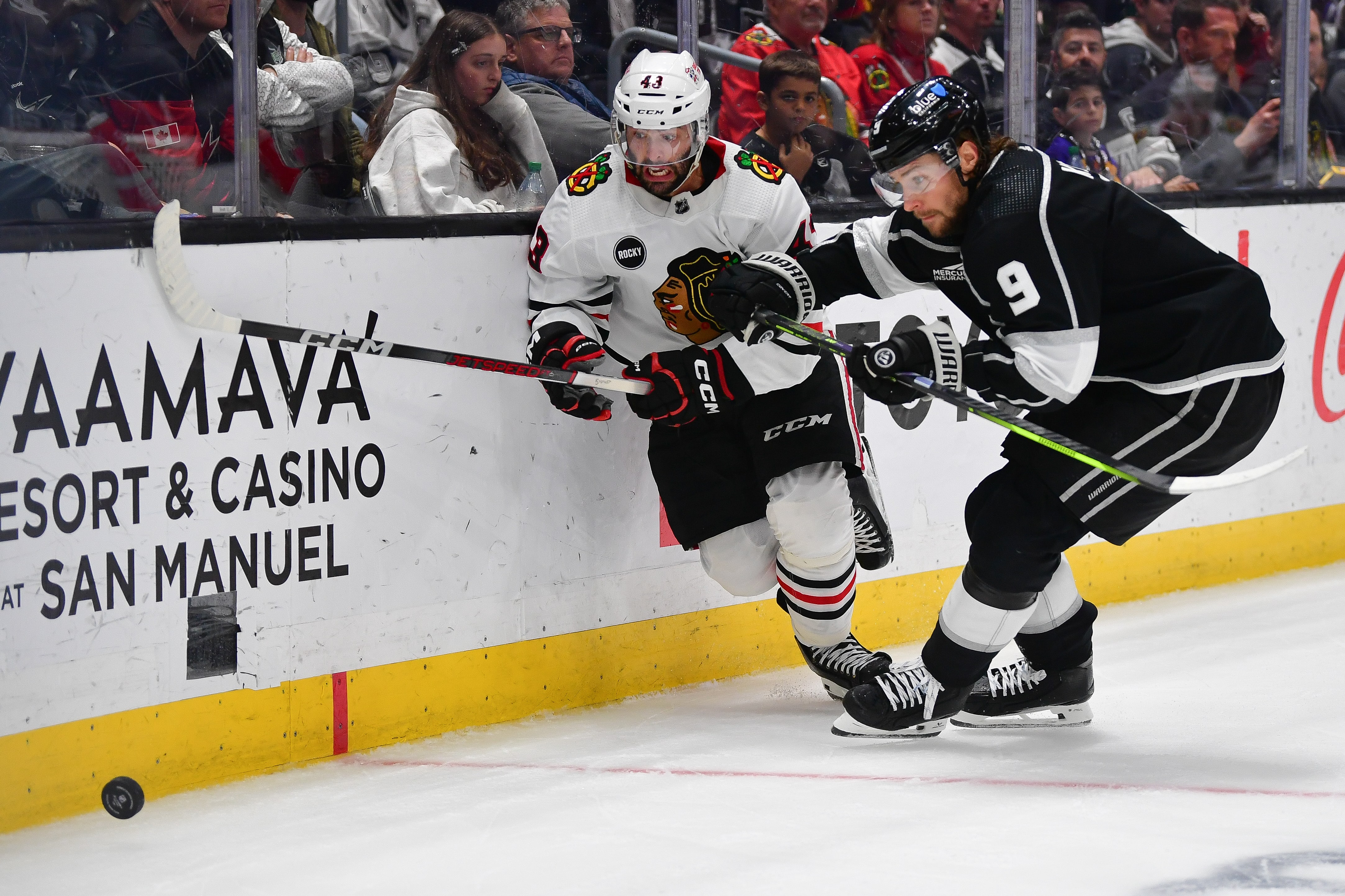 The Chicago Blackhawks have their roster set for their preseason game.