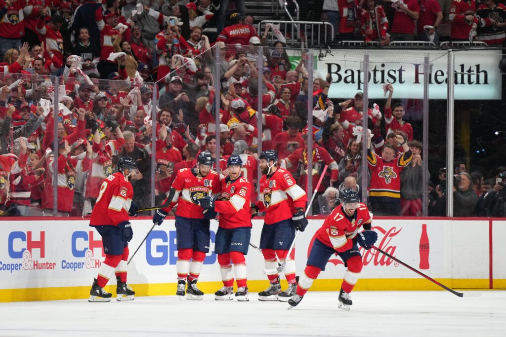 The Florida Panthers will be without Justin Sourdif to start the season.