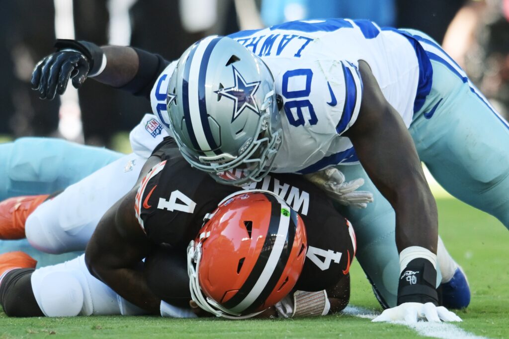 Demarcus Lawrence will be sidelined with an injury.