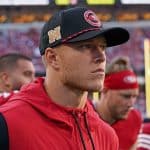 Christian McCaffrey of the San Francisco 49ers