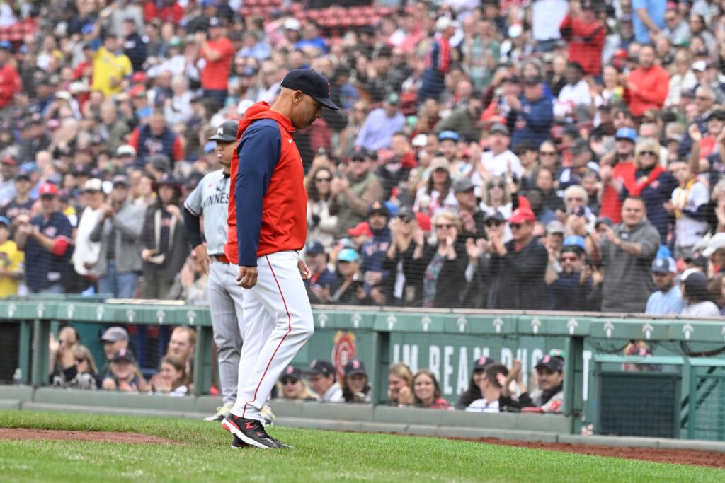 Red Sox Skipper Alex Cora is on thin ice.