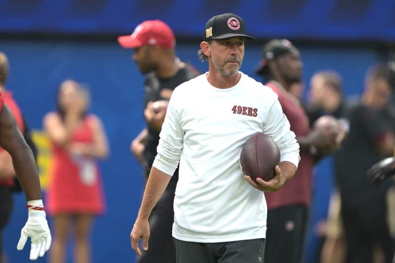 Kyle Shanahan of the San Francisco 49ers