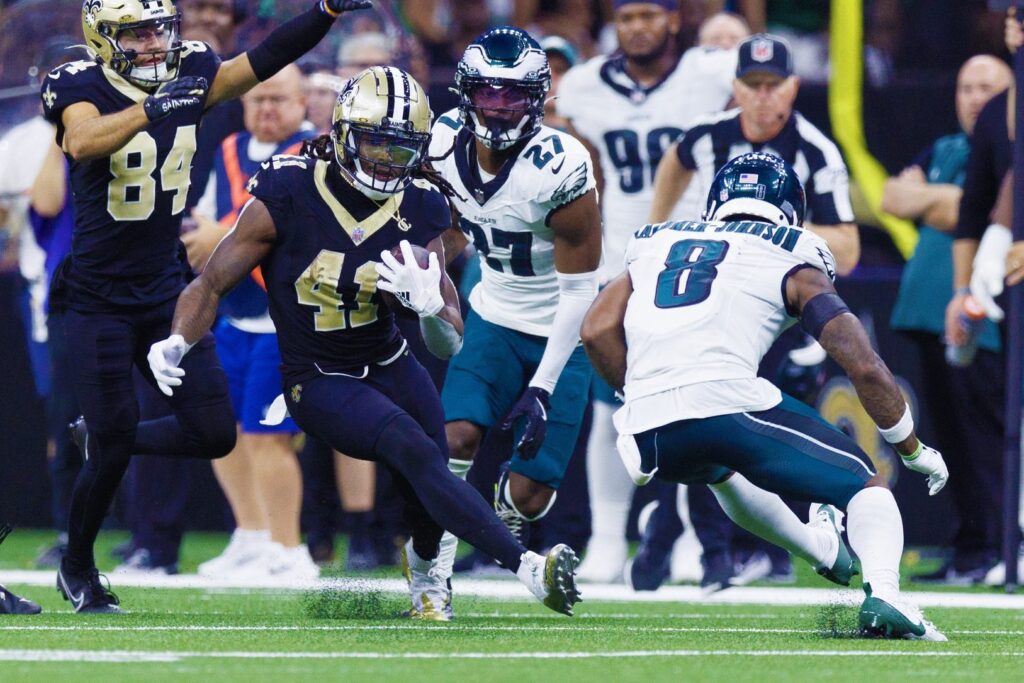 Philadelphia Eagles edge past the New Orleans Saints