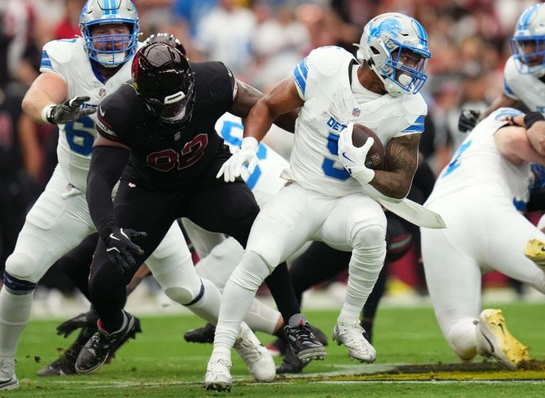 David Montgomery Thrives With Lions in Week 3