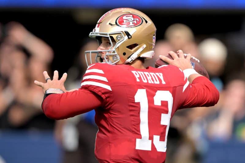 San Francisco 49ers Brock Purdy talks Ronnie Bell drop