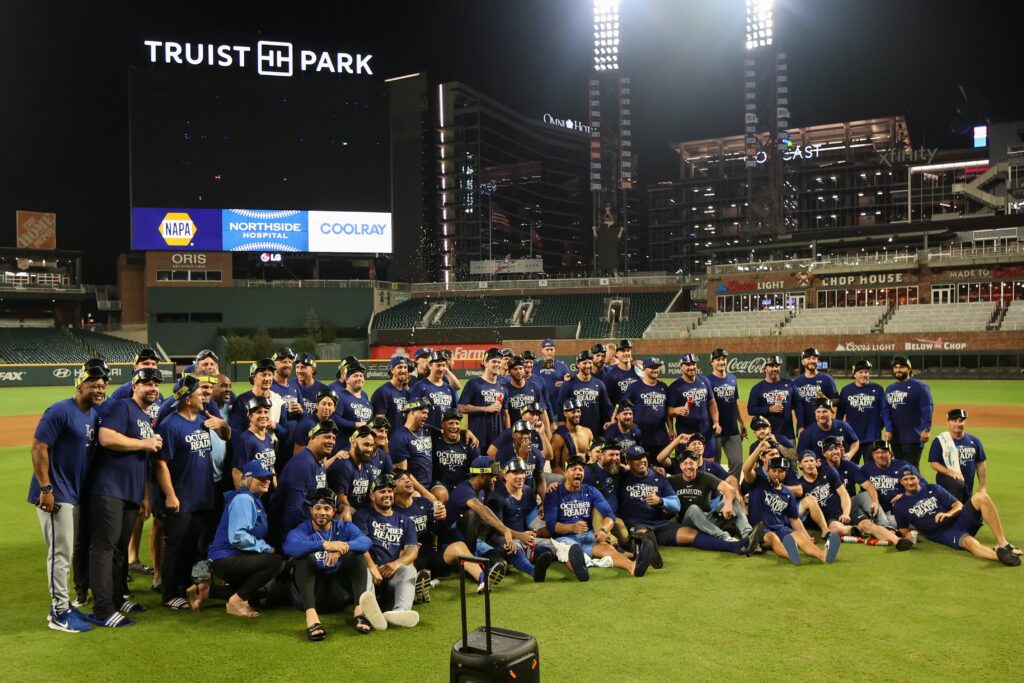 The Kansas City Royals clinched a playoff spot on Friday night.