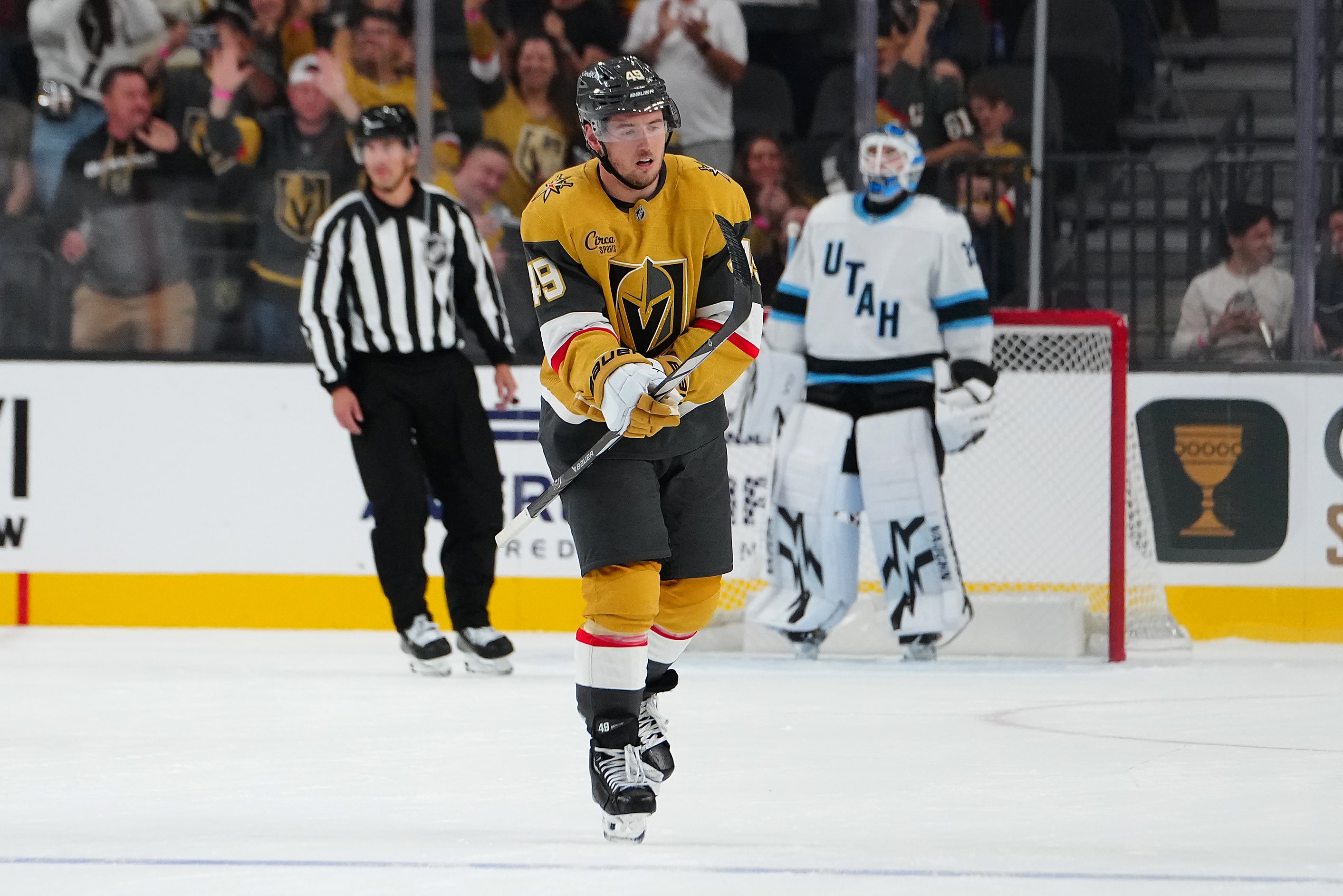 The Vegas Golden Knights played another preseason game on Friday.