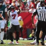 The Tampa Bay Buccaneers dominated the Philadelphia Eagles.