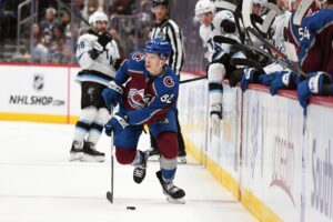 The Colorado Avalanche face the Golden Knights tomorrow.