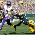 The Vikings held on to beat the Packers.