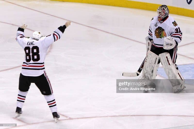 Patrick Kane Blackhawks Stanley Cup 2010