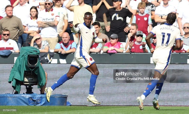 Nicolas Jackson scores two goals for Chelsea