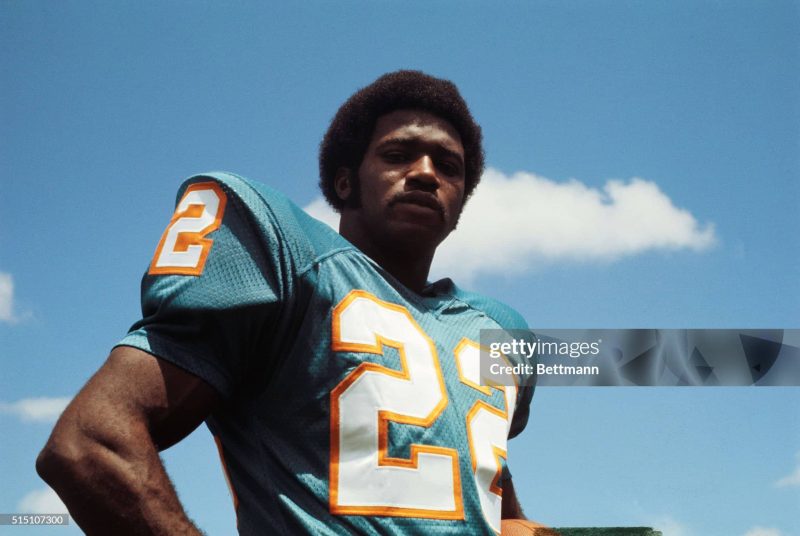 Mercury Morris Miami Dolphins