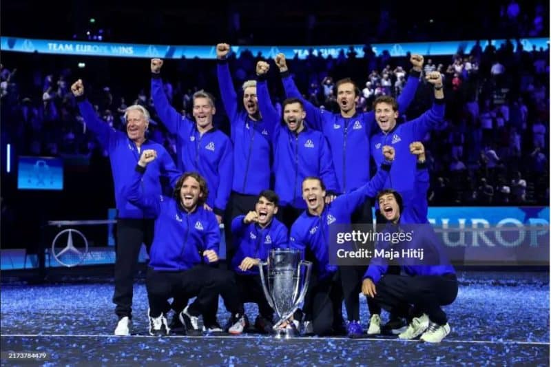 Laver Cup 2024 - Day 3 - alcaraz on his debut