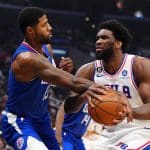 The status of Joel Embiid and Paul George is uncertain for the preseason.