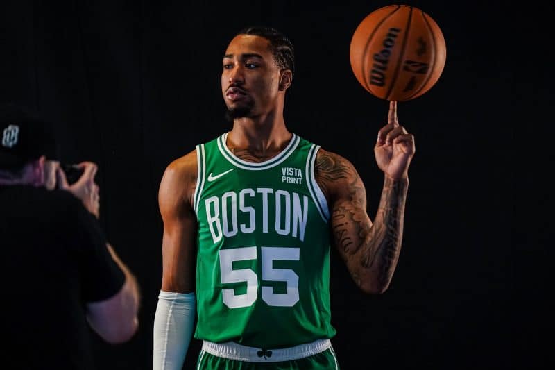 Jay Scrubb is back with the Boston Celtics.