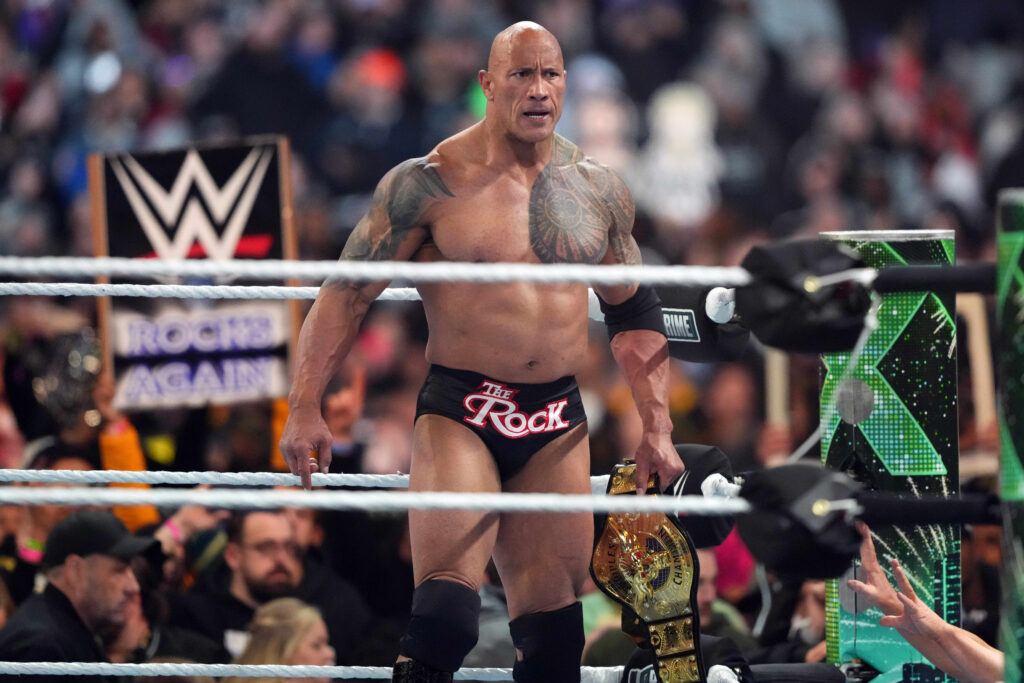 The Rock, WWE