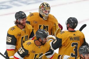 NHL Game Five between Golden Knights and Colorado Avalanche