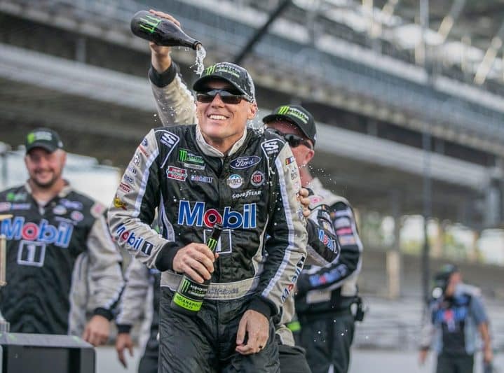 Kevin Harvick spoke about the departure of Hailie Deegan from NASCAR.