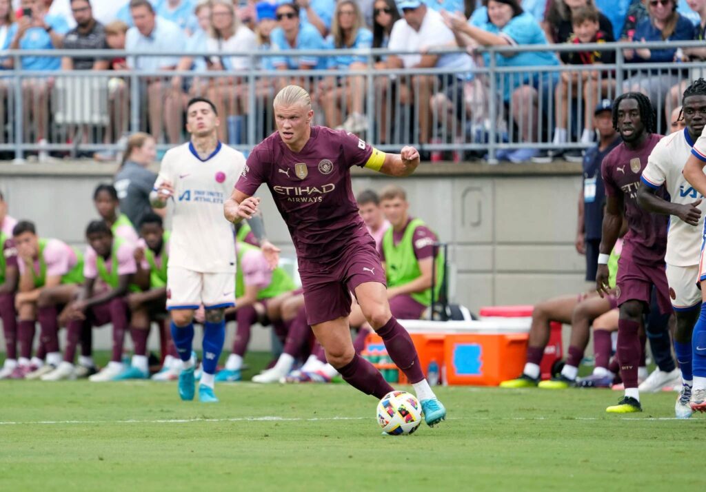 Manchester City plays AFC Bournemouth tomorrow.