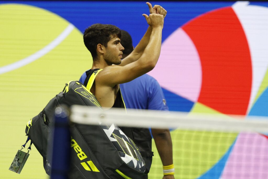 Carlos Alcaraz added another trophy to his collection in Beijing.