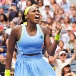 Coco Gauff will play Aryna Sabalenka for a spot in the finals.