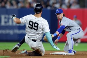 Aaron Judge and Bobby Witt Jr.