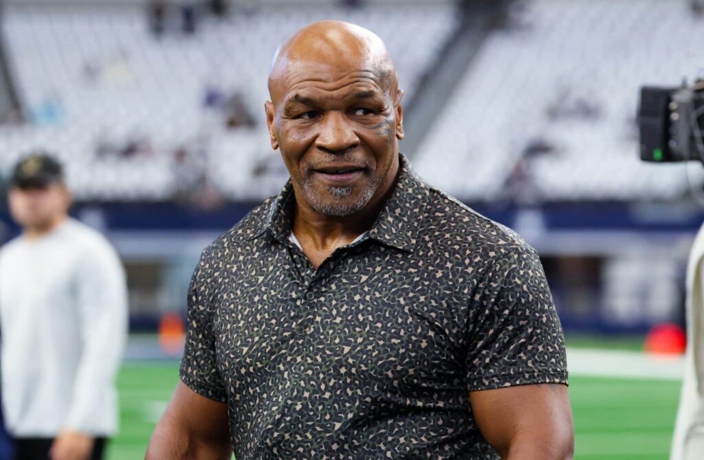 Mike Tyson prepares to face Jake Paul in a few weeks.