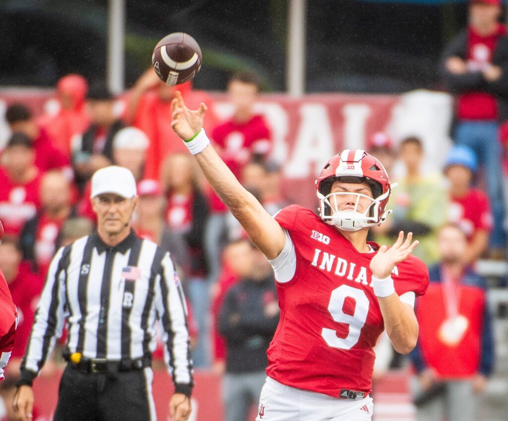 Kurtis Rourke won the Big Ten Offensive Player of the Week Award.