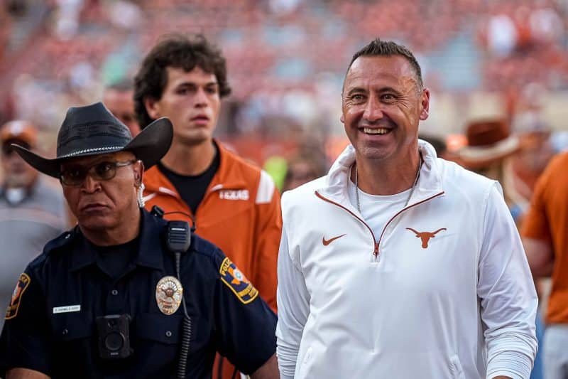 Texas Longhorns Head Coach Steve Sarkisian looks to solidify his roster.