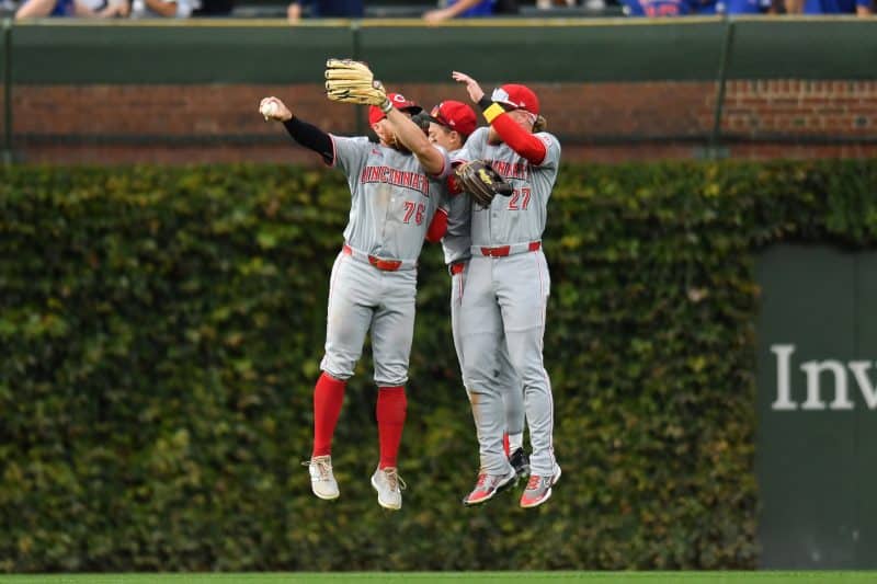 The Cincinnati Reds and Chicago Cubs closed out their 2024 season Sunday.