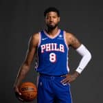 Paul George Philadelphia 76ers training camp