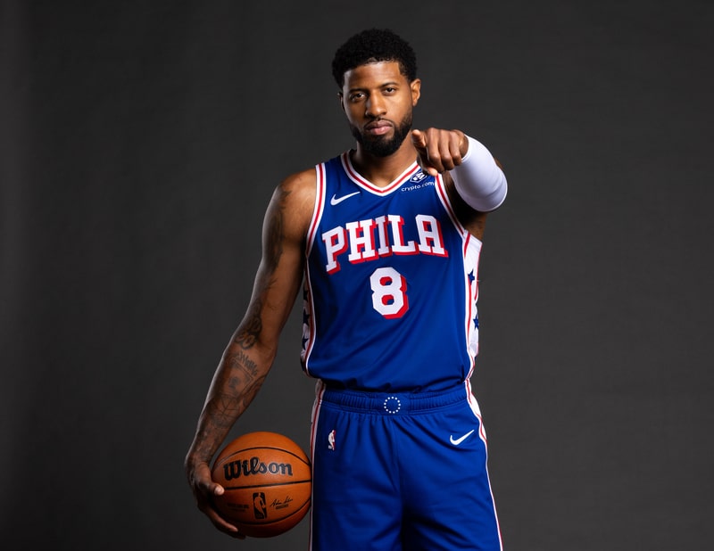 76ers training camp, Paul George