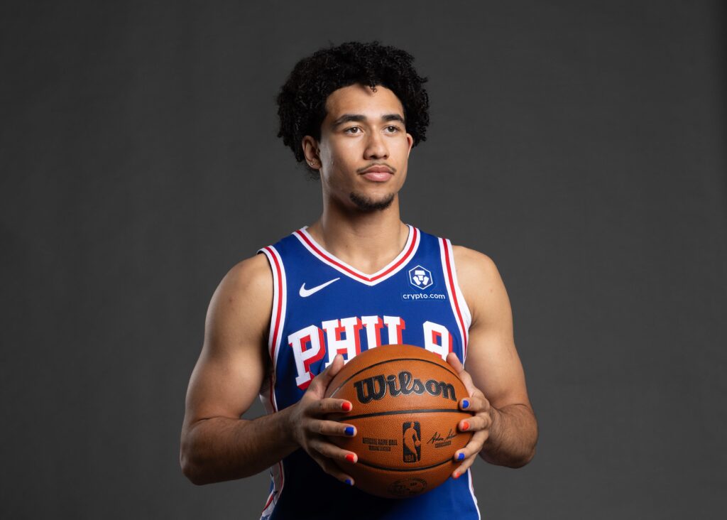 The Philadelphia 76ers play a preseason game tonight against the Wolves.