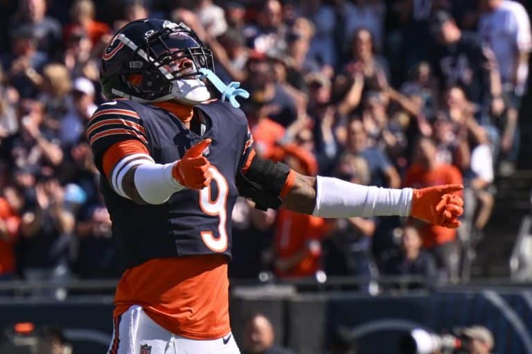 The Chicago Bears will be without two key players on Sunday in London. Jaquan Brisker
