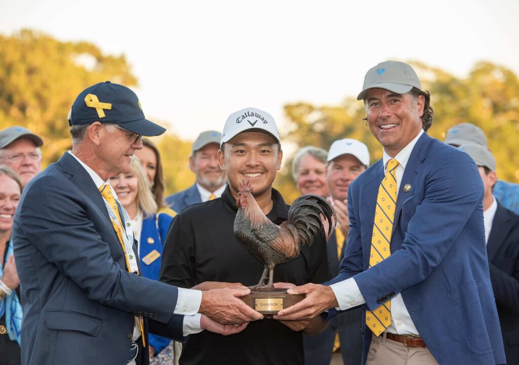 Kevin Yu secured his first PGA Tour win.