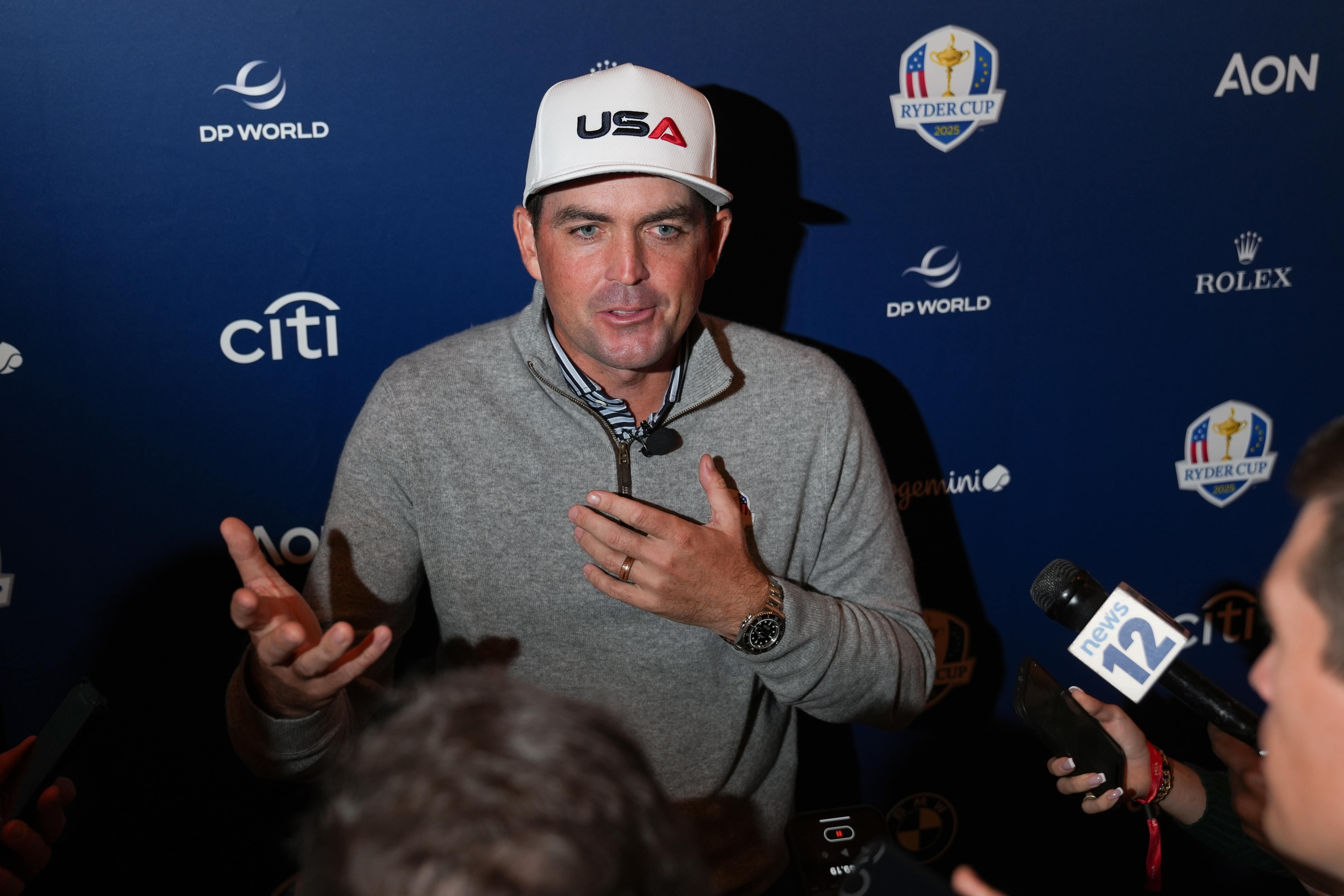 Keegan Bradley issued a warning to the New York Ryder Cup fans.