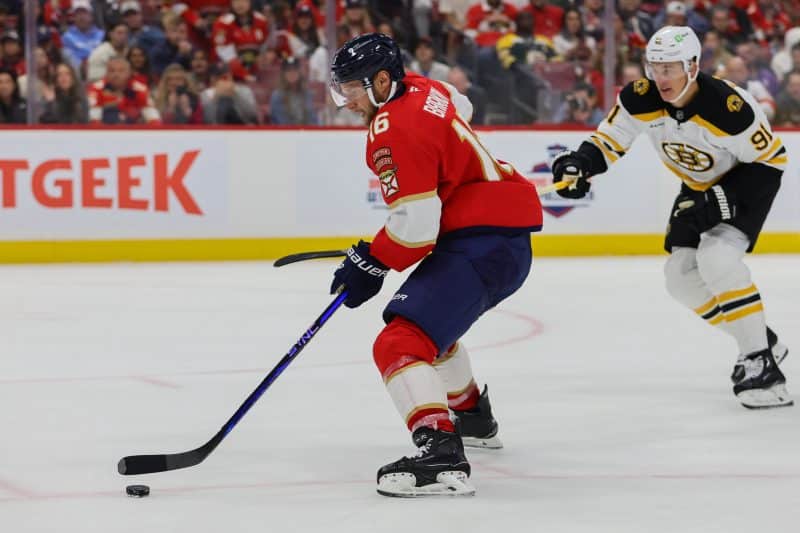 The Florida Panthers will have Aleksander Barkov return soon.