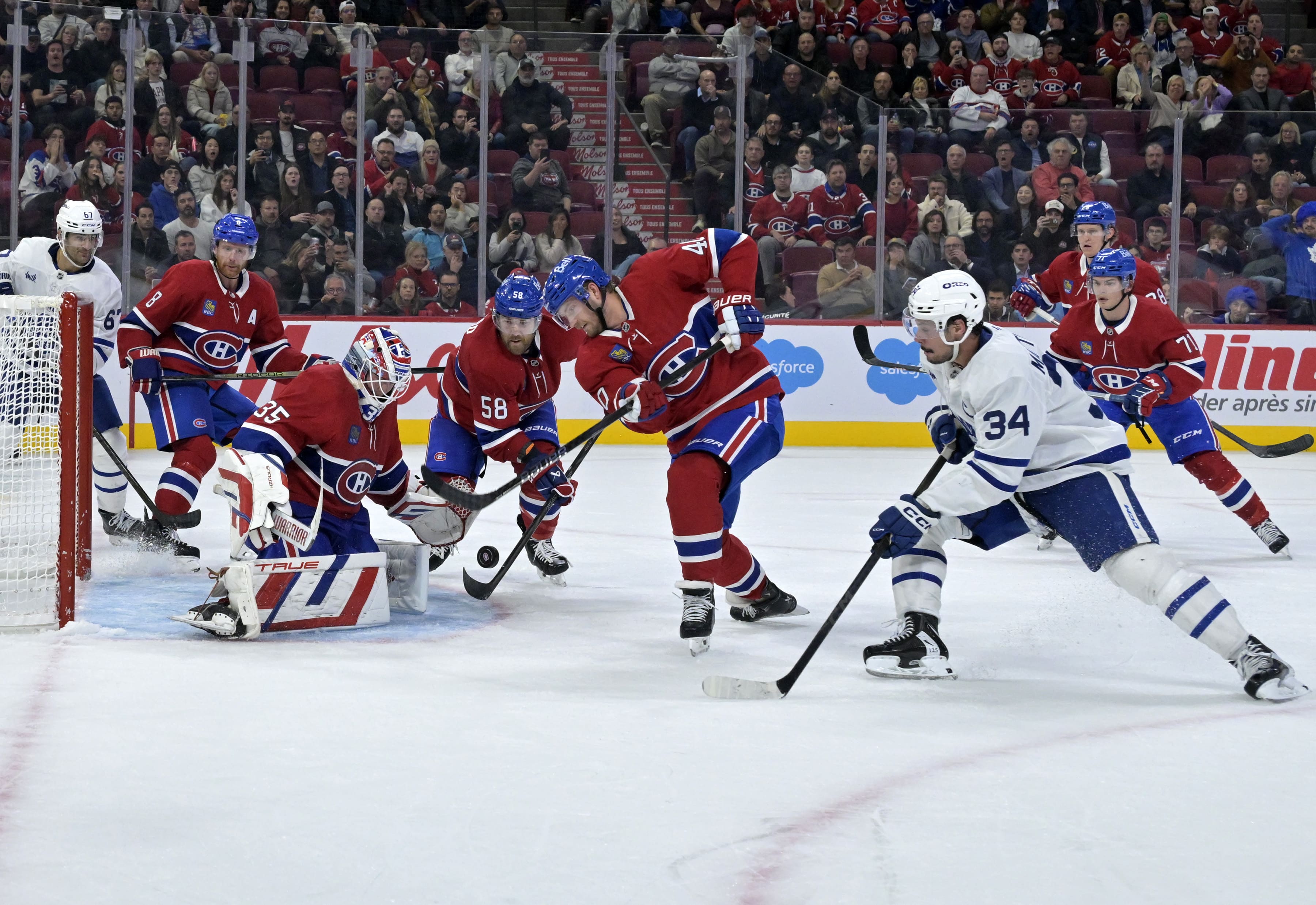 The Montreal Canadiens got the season started with a shutout victory.