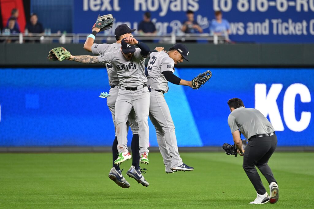 The New York Yankees are a game away from the ALCS.