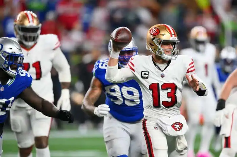 San Francisco 49ers, Brock Purdy, Seattle Seahawks