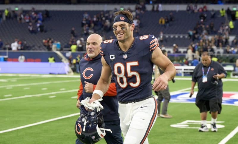 The Chicago Bears prepare to face the Commanders on Sunday,