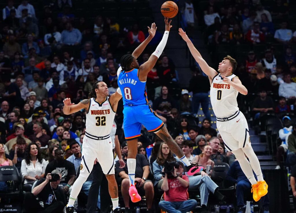 Oklahoma City Thunder Jalen Williams nuggets pacers